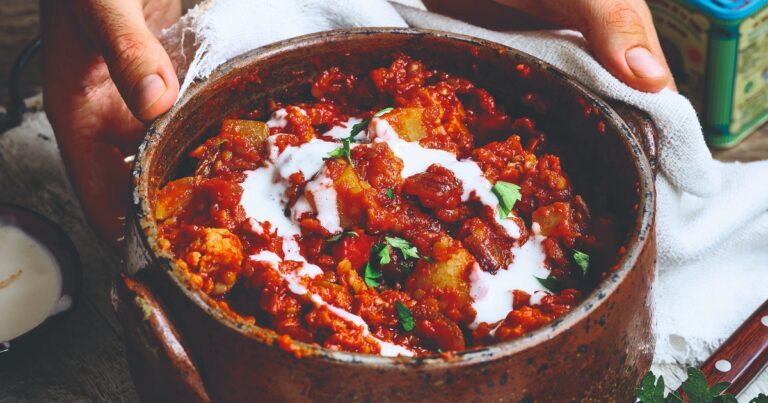 Recept voor een eenvoudige Spaanse stoofpot (vegan)