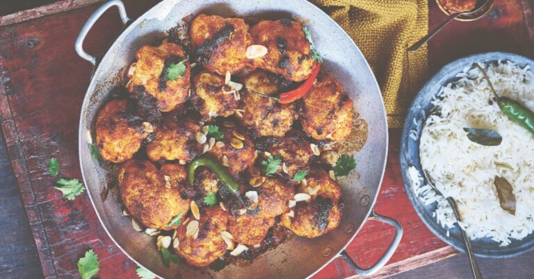 Recept voor een goddelijke geroosterde curry bloemkool