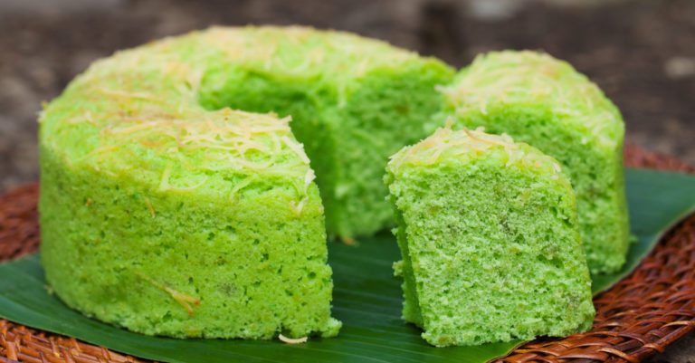 Recept: pandan chiffon cake