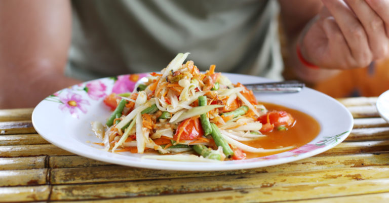 Som Tam: Thaise papayasalade