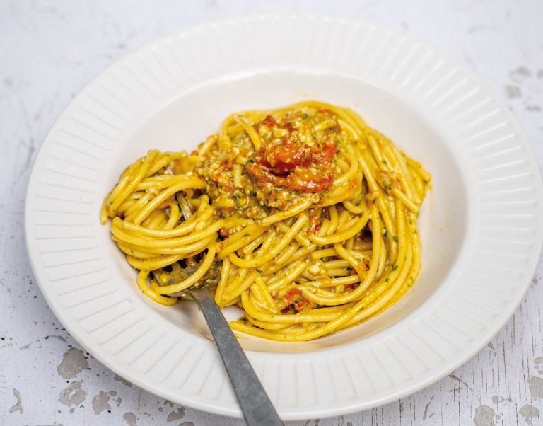 Recept: Toscanini’s pasta met amandelpesto