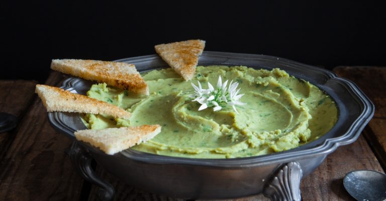 Recept: make peas not war, een verrassend klassieke Engelse dip