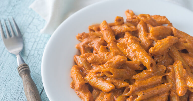Recept: Pasta á la wodka van Gigi Hadid
