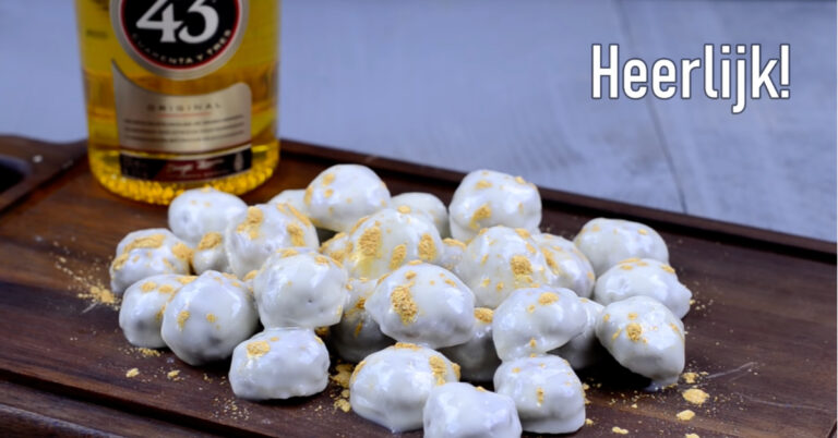 Dit wil je maken: witte chocolade pepernoten met Licor 43