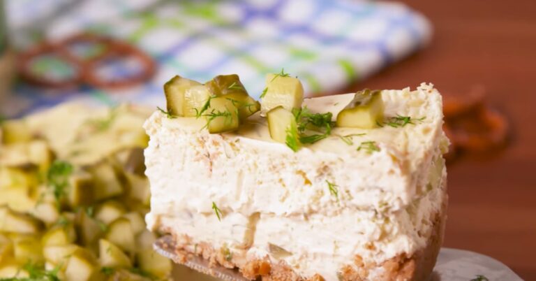 Augurken-cheesecake is een ding en minder vies dan het klinkt