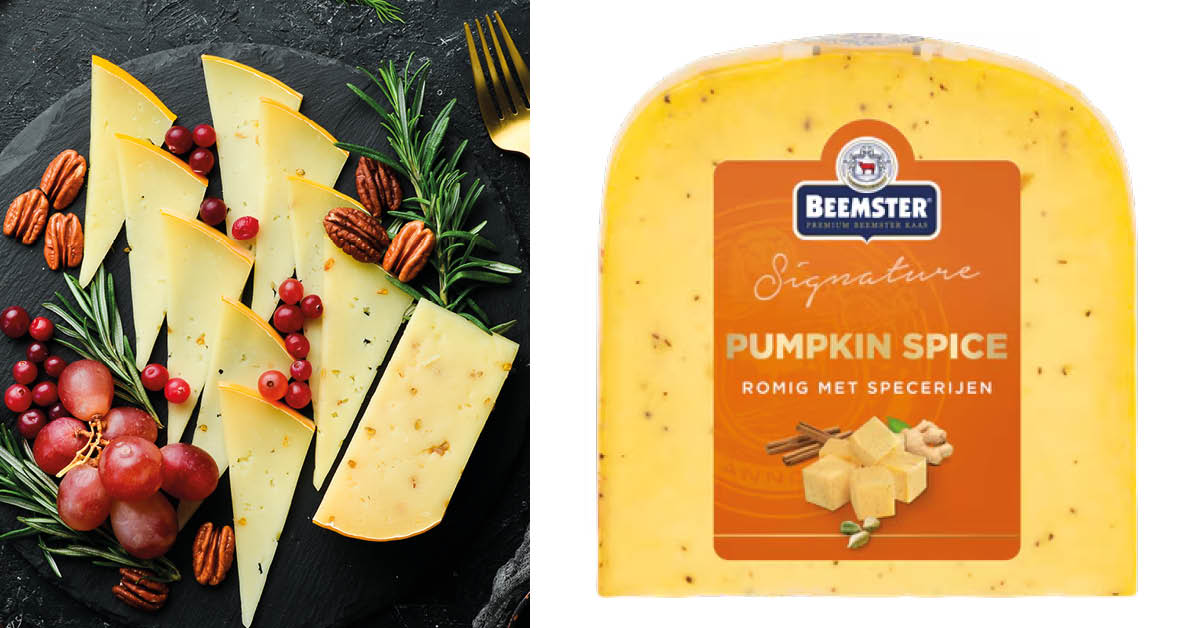 Nieuw van Beemster: Pumpkin Spice kaas