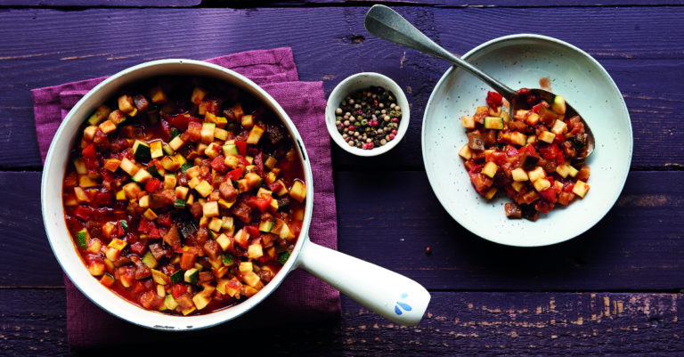 Recept: ratatouille van Julius Jaspers