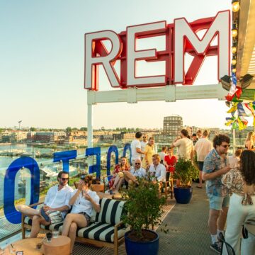 Rem rooftopbar Amsterdam