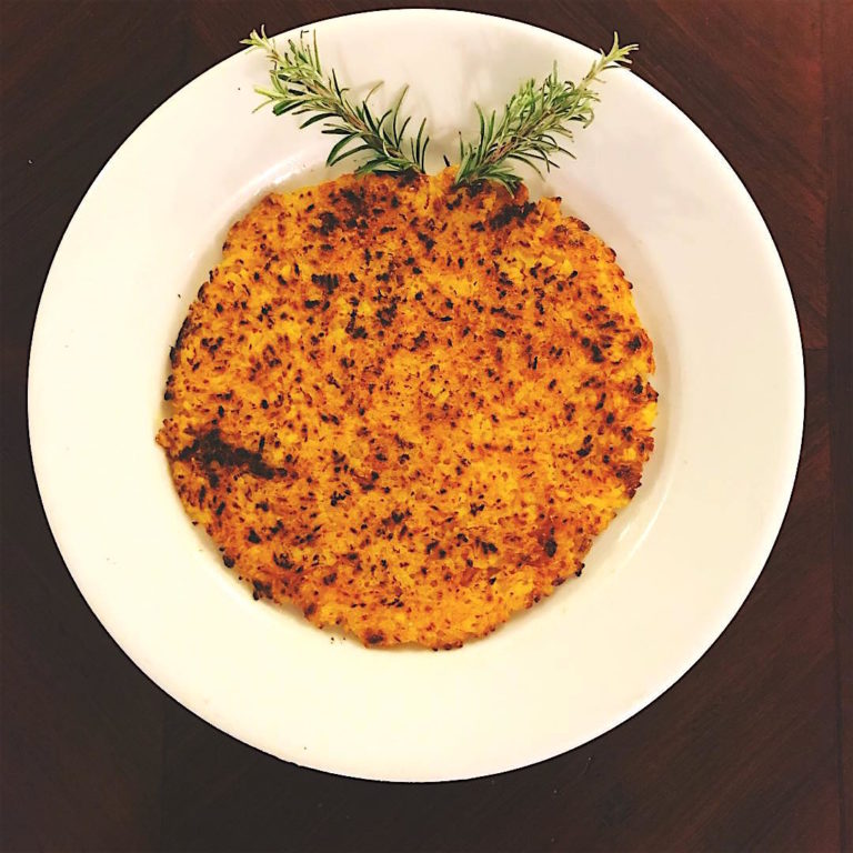 Risotto over? Bak er een pannenkoek van