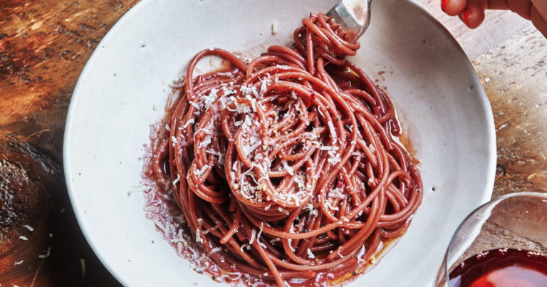 Recept: rode wijn spaghetti