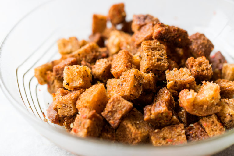 Zelf croutons maken