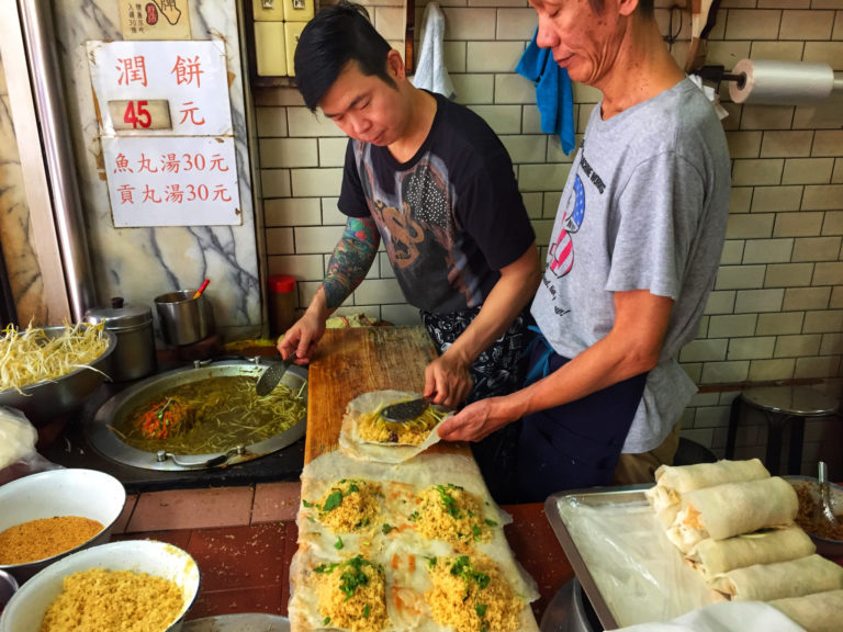 Run bing: de Taiwanese burrito