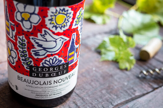 Fles Beaujolais Nouveau