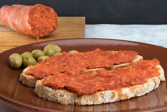 Sobrasada op brood