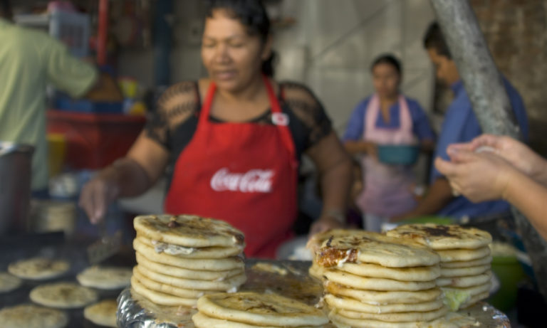 Streetfood uit El Salvador: pupusas