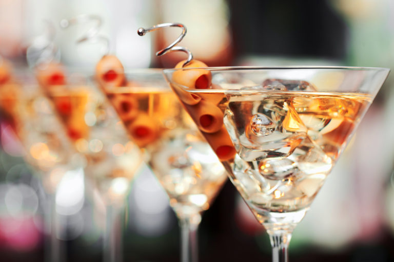 Pumpkin spice martini