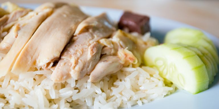 Hainanese chicken rice