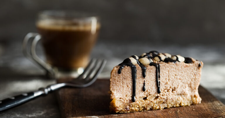 Recept: Espresso Martini baked cheesecake