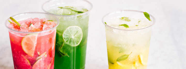 Homemade limonadesiroop