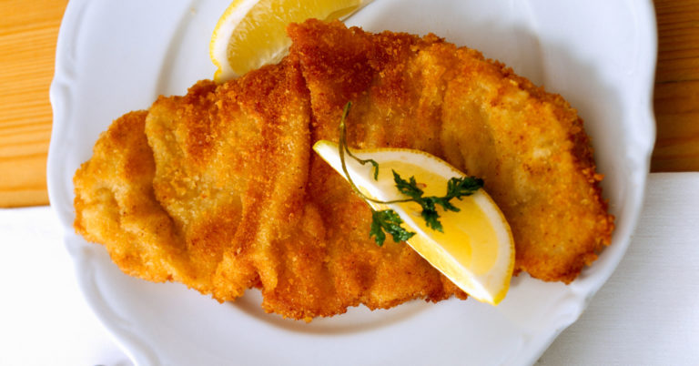 Recept: schnitzels gepaneerd in pretzels