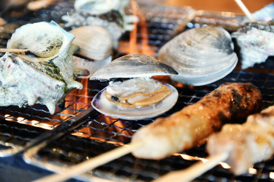 grilled seafood