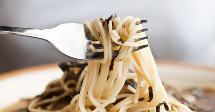 truffelpasta spaghetty truffeltapenade makkelijk recept