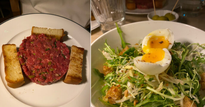steak tartare restaurant Suus Den Haag