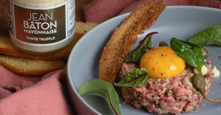 Recept: steak tartaar met witte truffel mayonaise