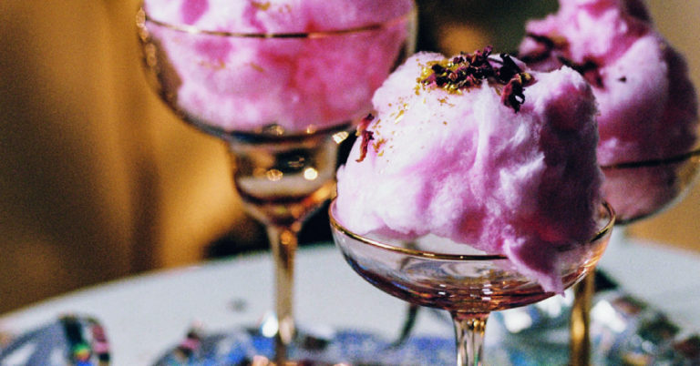 Recept: cotton candy champagnecocktail