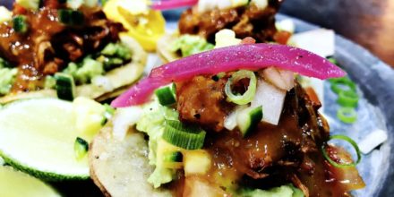 taco met vlees