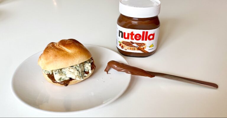 Blauwe kaas met Nutella: goor of goud?