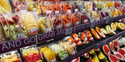 voorgesneden fruit
