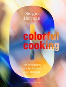 Colorful cooking cover