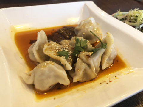 spicy dumplings bij wang's flavour