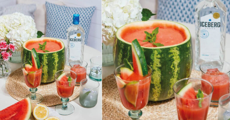 Recept: Watermeloen vodka punch
